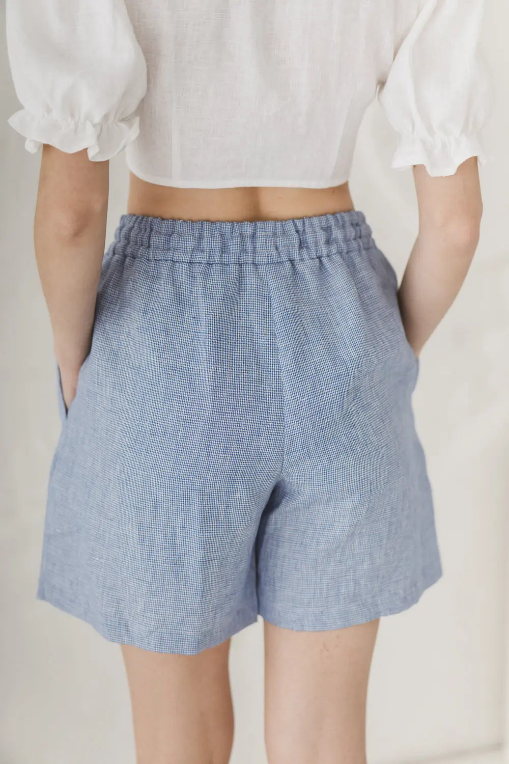 Summer Goose Steps linneshorts