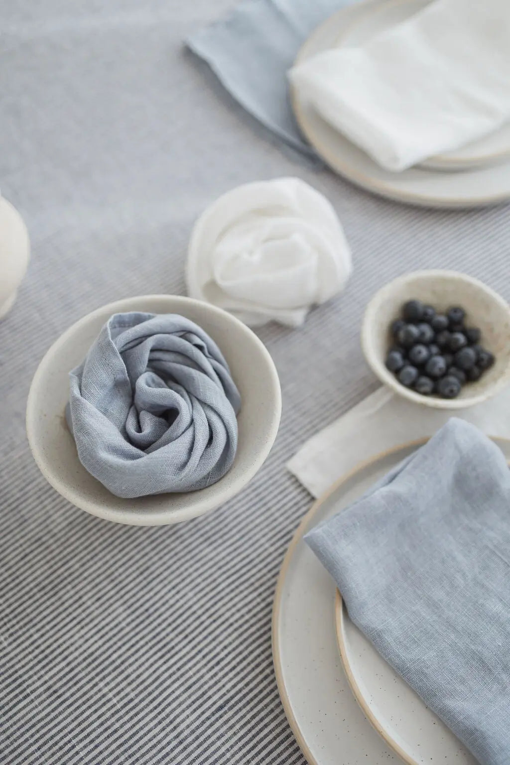 Gauze Soft Linen Table Napkins Set of 2 Epic Linen