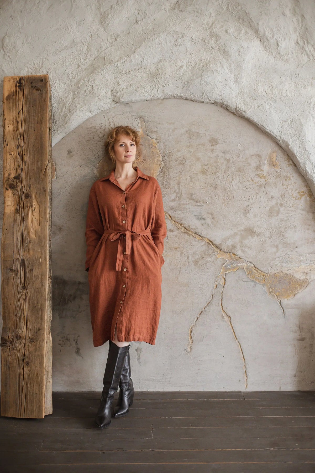 Cozy Linen Shirt Dress (Copy) Epic Linen