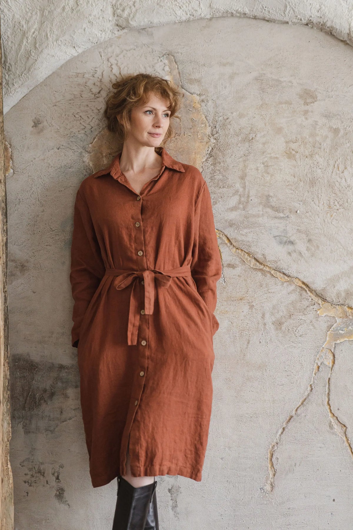 Cozy Linen Shirt Dress (Copy) Epic Linen