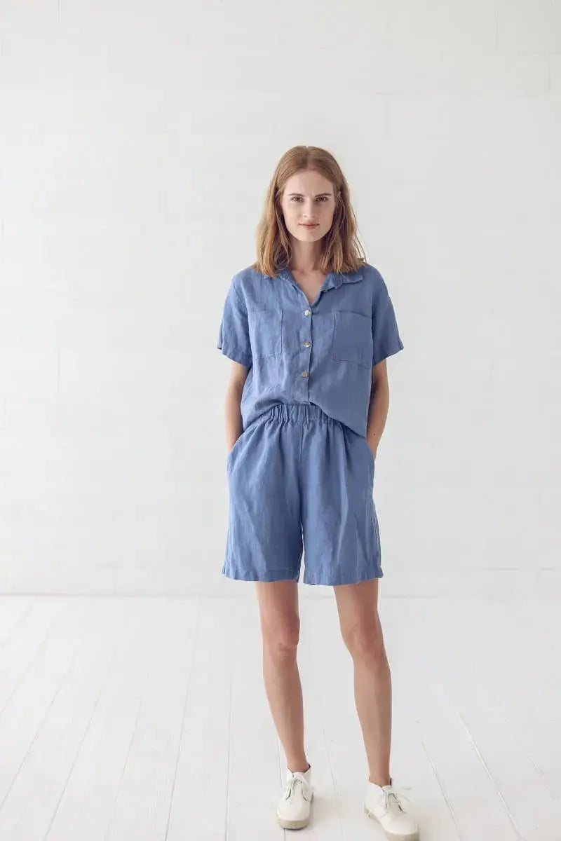 Linen Shorts - Epic Linen luxury linen