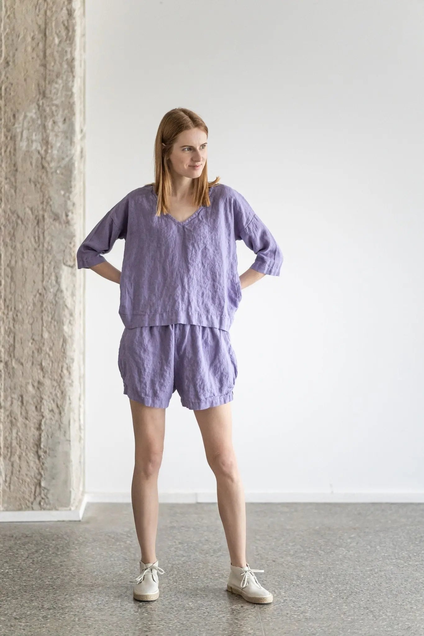 Linen Top Nora - Epic Linen luxury linen