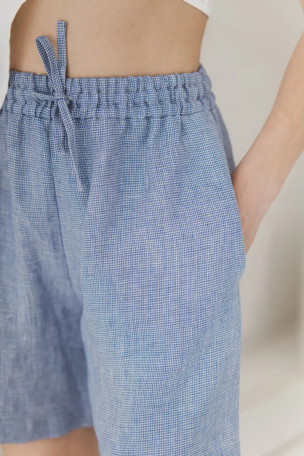 Summer Goose Steps linneshorts