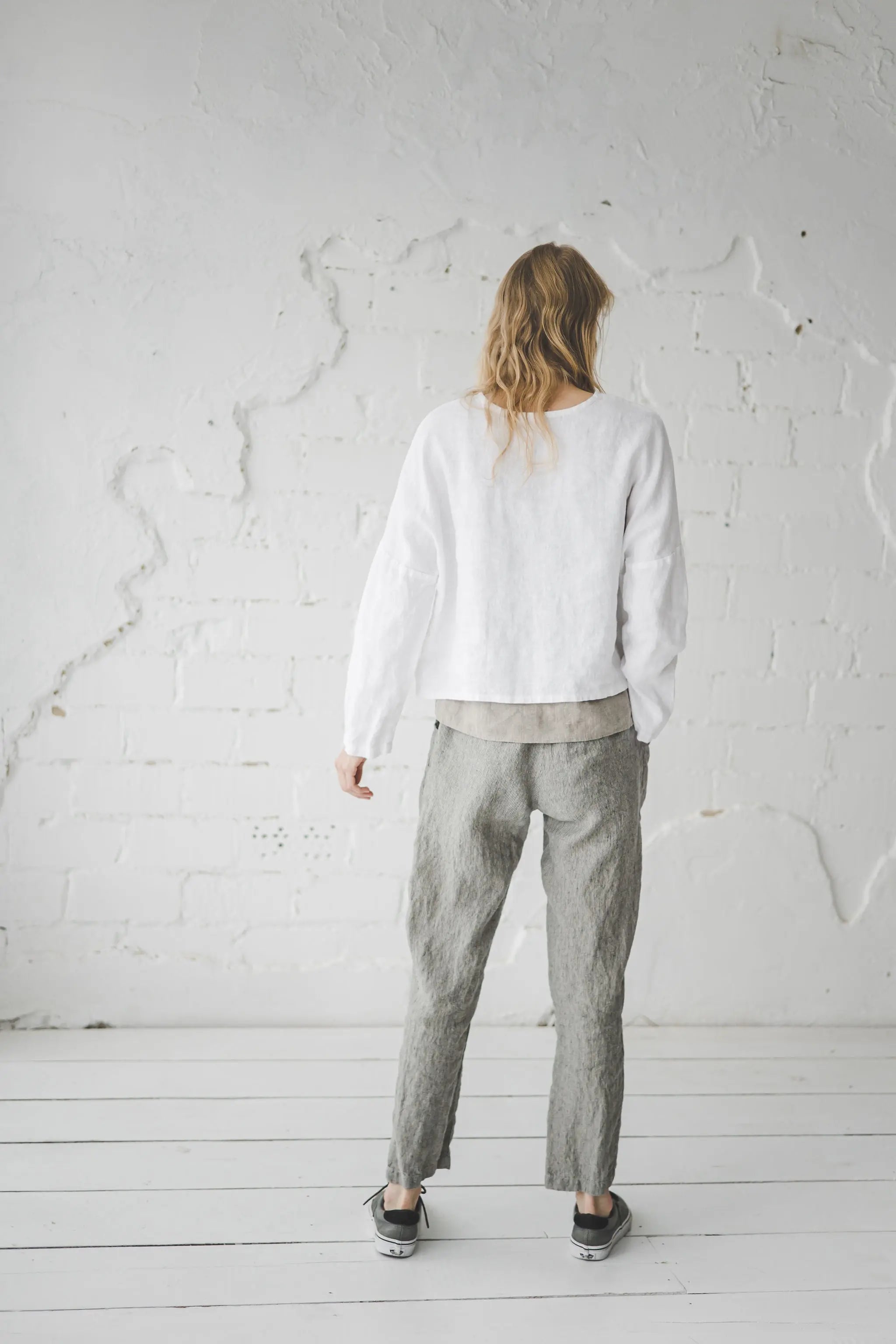 Casual Linen Blouse - Epic Linen conscious fashion