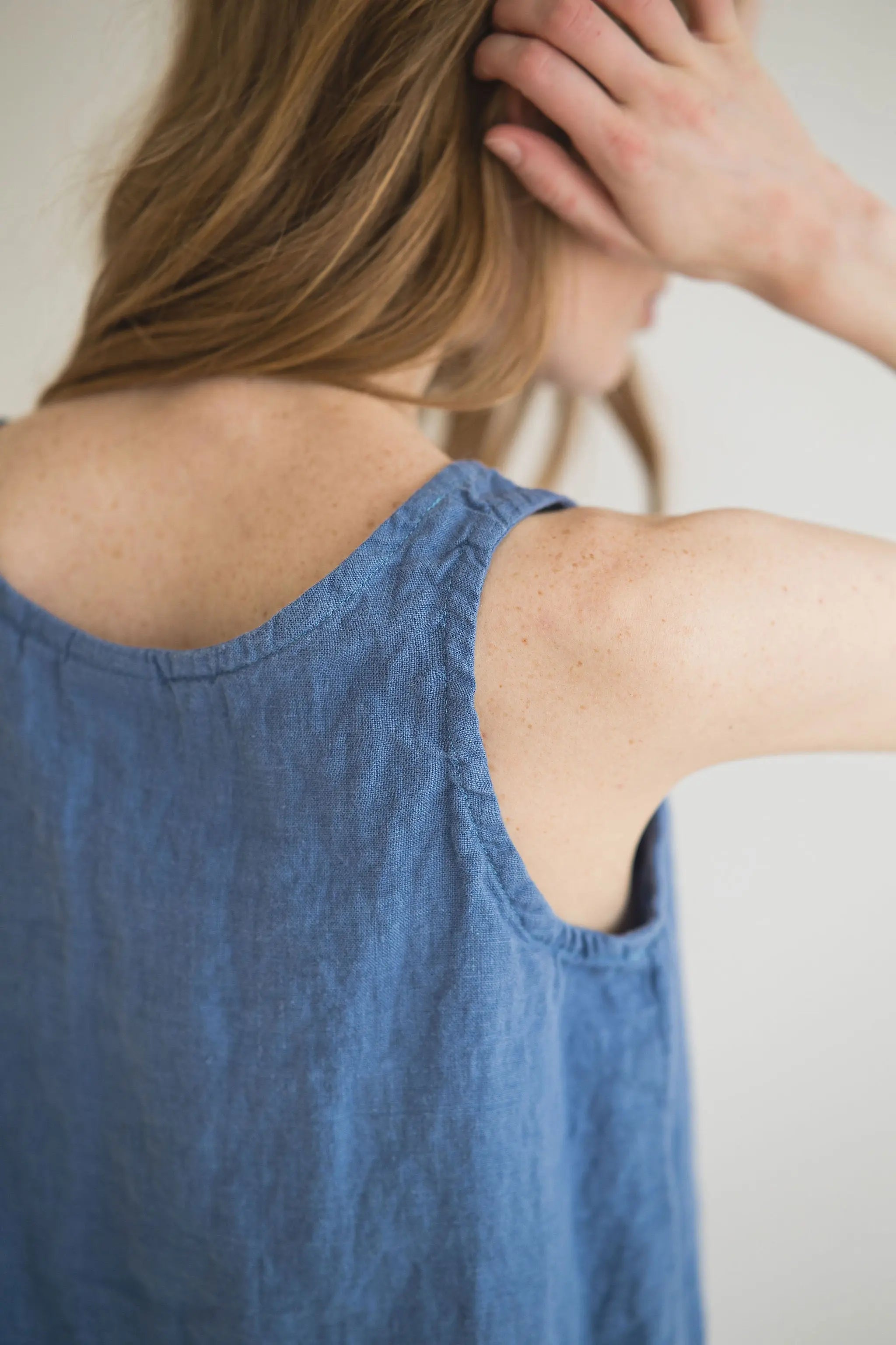 Sleeveless Linen Top Epic Linen