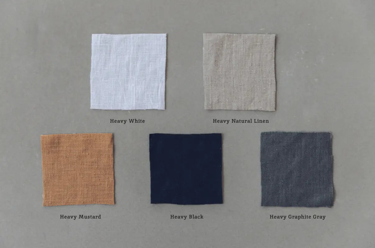 Heavy Linen Summer Shorts Iris Epic Linen