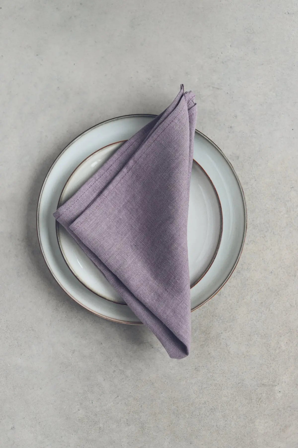 Natural Linen Fringes Table Napkins Epic Linen
