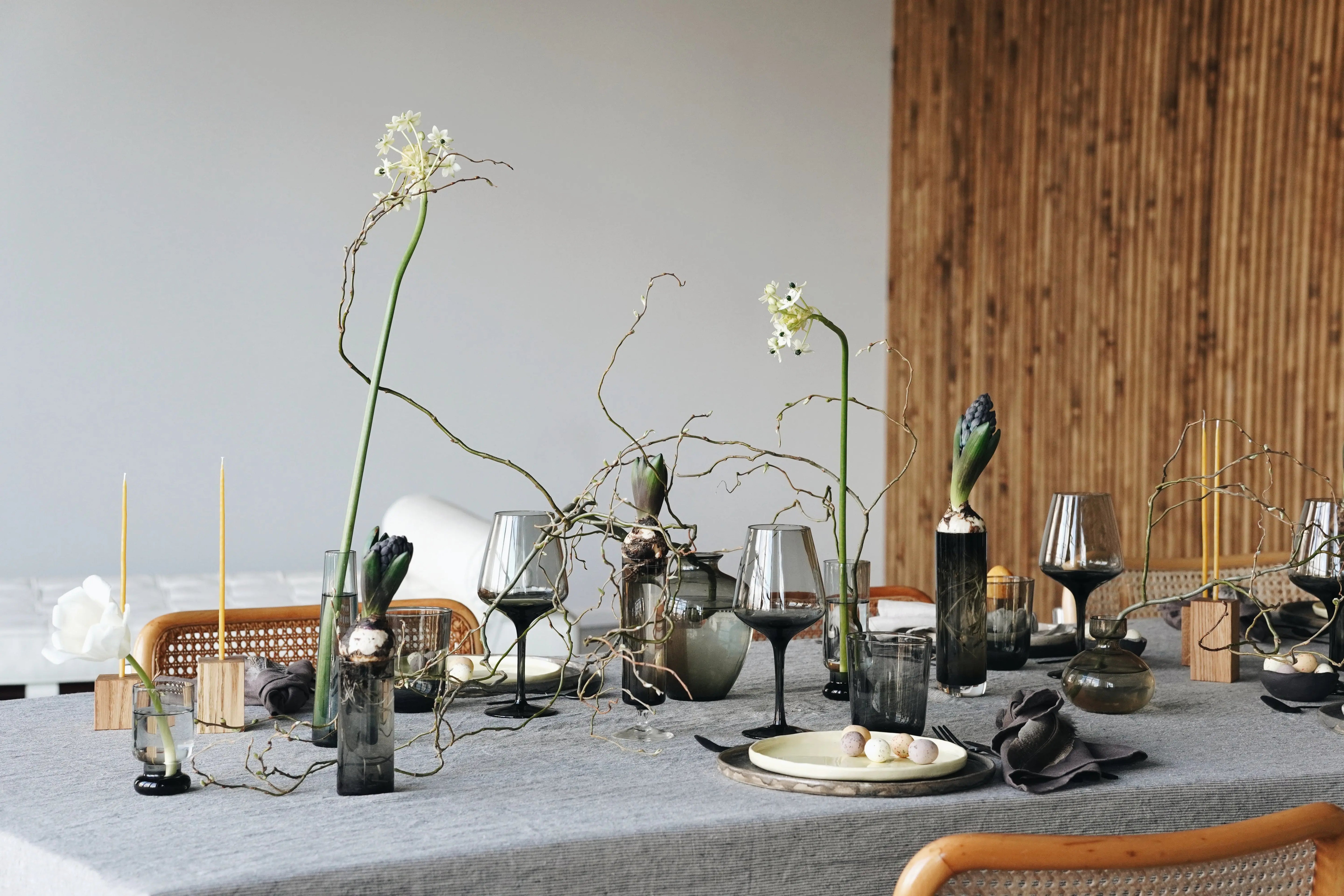 Natural Black Stripes Linen Tablecloth Epic Linen