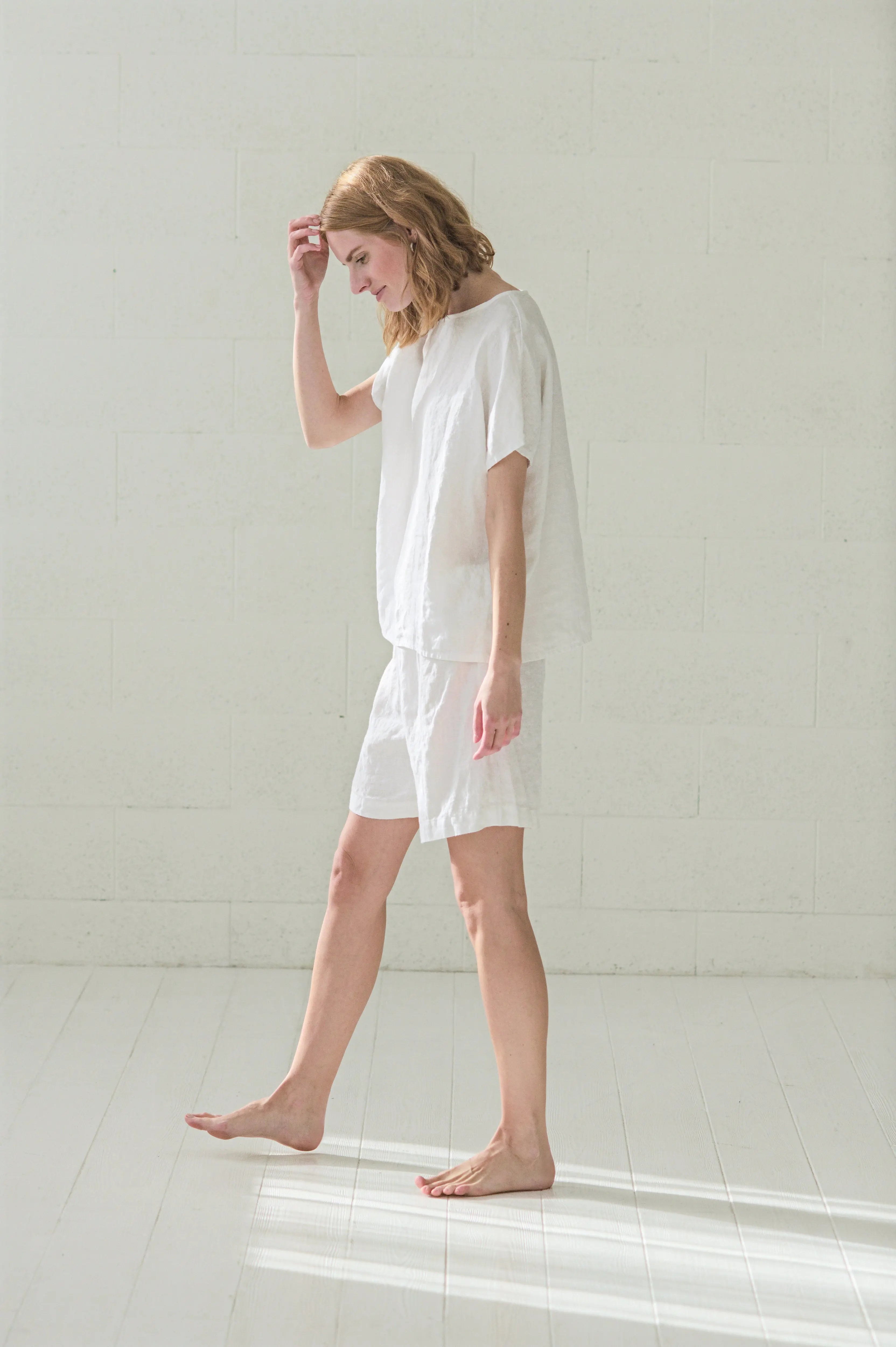 Natural Linen Pajama Set Epic Linen