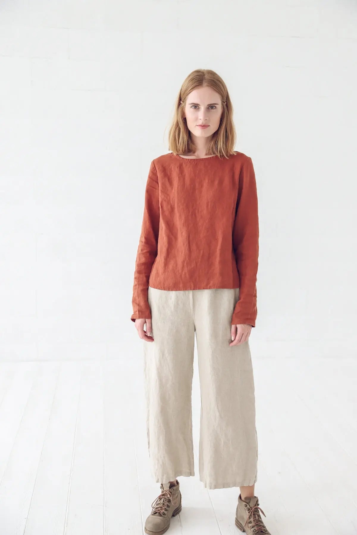 Wide Leg Linen Pants - Epic Linen luxury linen